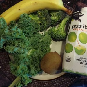 kiwi banana kale smoothie ingredients